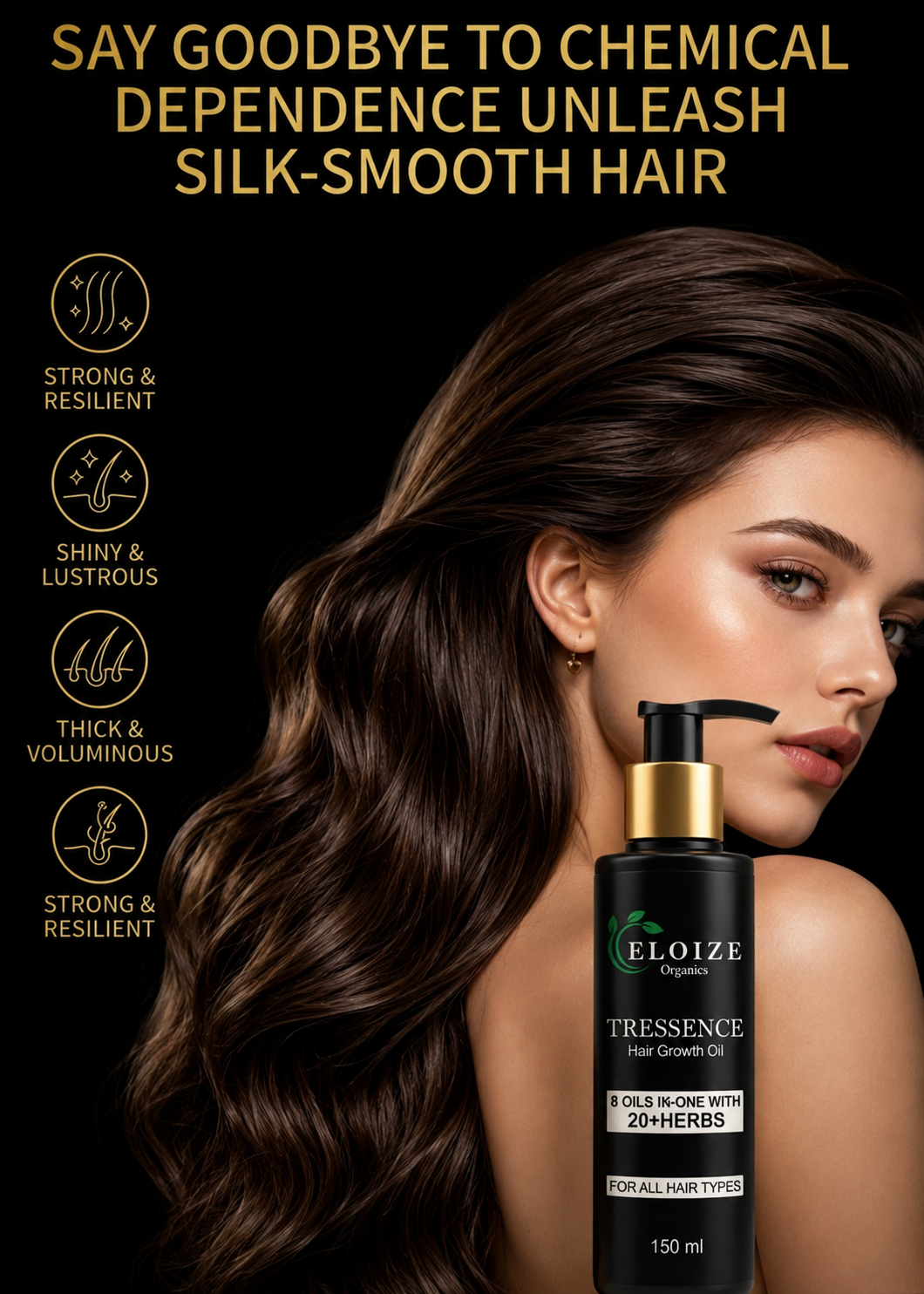 2in1 Bundle- Hair Growth Oil & Hair Serum(Free Shipping)